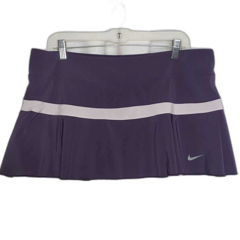 NIKE DRI-FIT Purple Tennis Skort Womens Size XL
